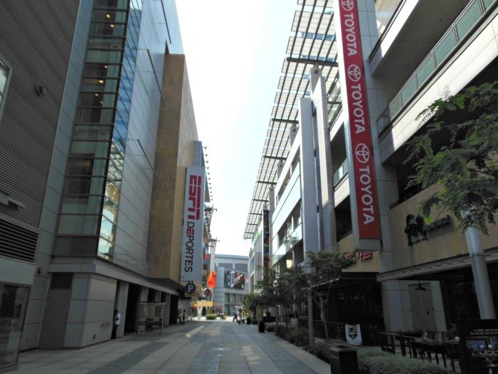 LA Live Complex downtown los angeles
