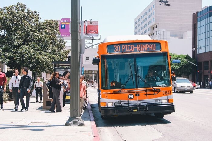 los angeles openbaar vervoer