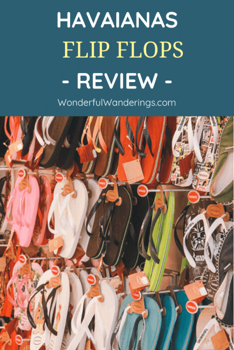Havaianas flip flops are an unmissable summer item and make for great travel slippers. Click to read my Havaianas review, includings tips on sizing and more