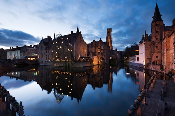bruges night