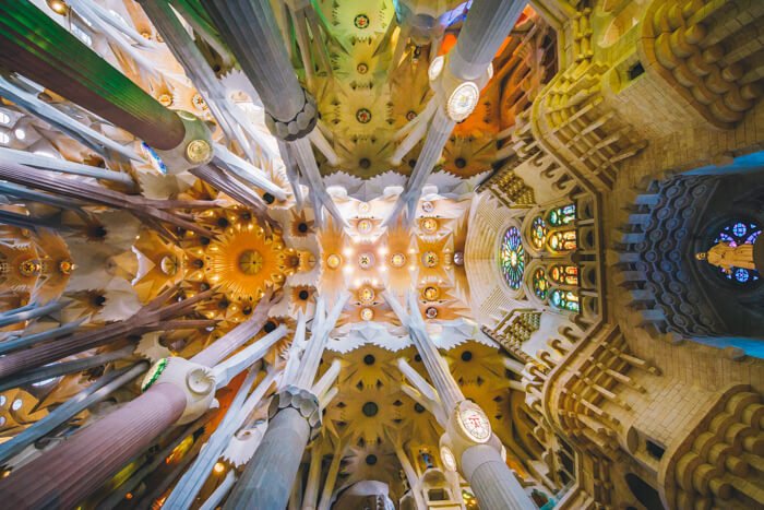 barcelona cathedral sagrada familia