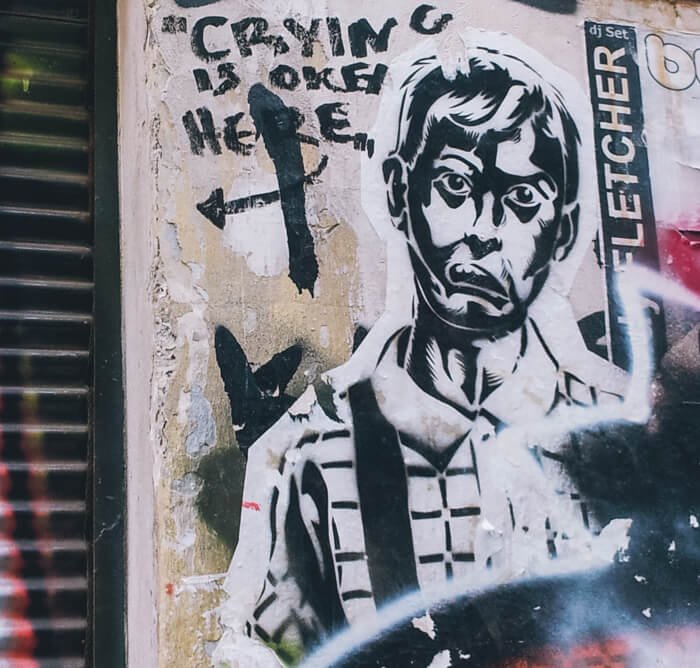 athens mural