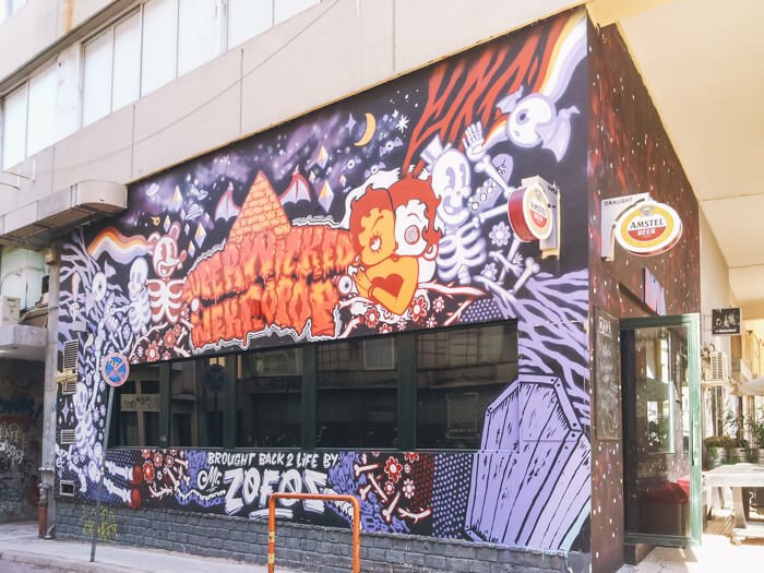 graffiti in athens