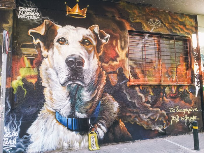 Here's where to find awesome street art in Athens, Greece 4