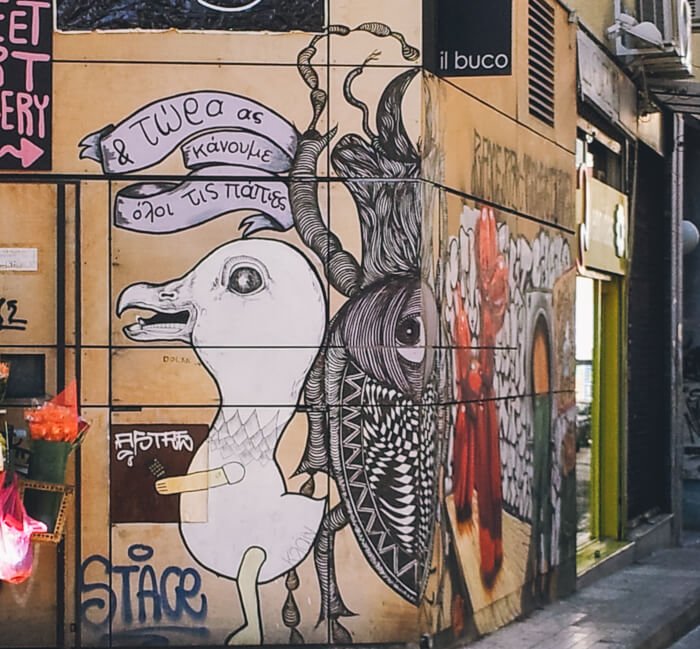 street art in athens