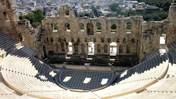 how many steps to acropolis