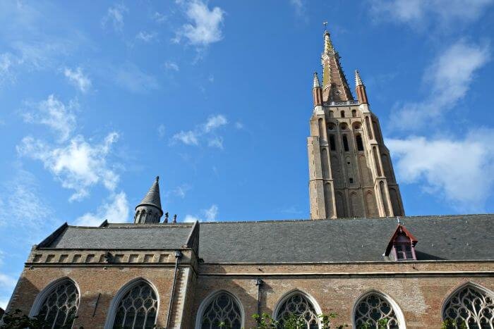 in bruges locations church of our lady