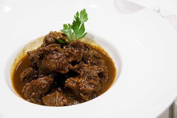 Belgian food flemish stew