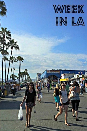 week in Los Angeles