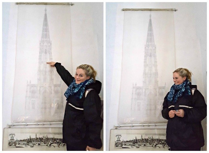Martje is de eerste vrouwelijke torenwachter van Munster. Elke avond beklimt ze 300 treden van de Lambertikirche om over te stad te waken. Ik mocht met haar mee