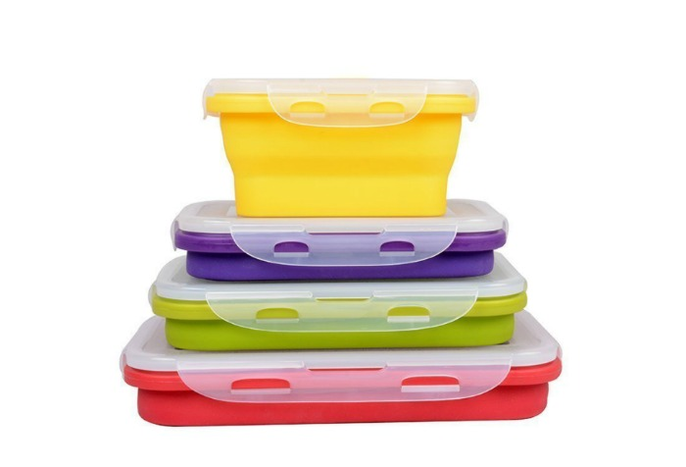 collapsible food containers