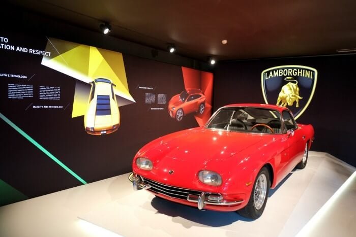 Visiting the Lamborghini Museum in Sant'Agata Bolognese 7
