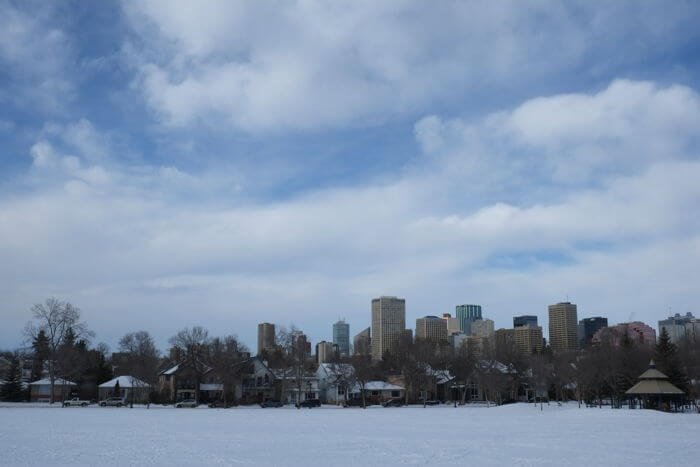 edmonton canada winter