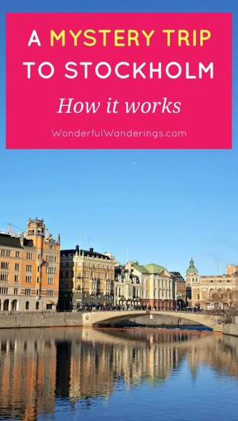 Mystery Trip Stockholm with Mystery Travel