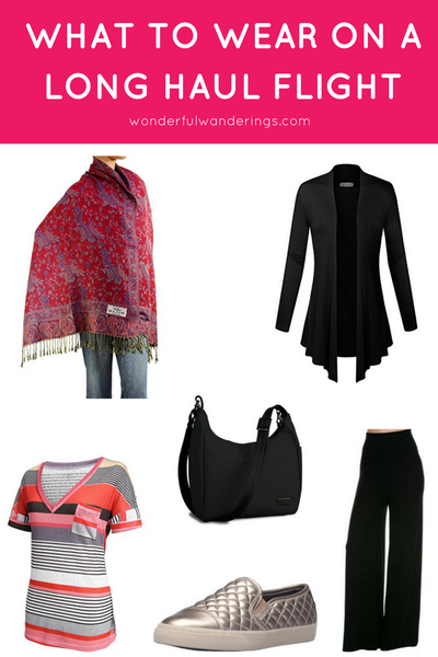 What to wear on a long haul flight essentials