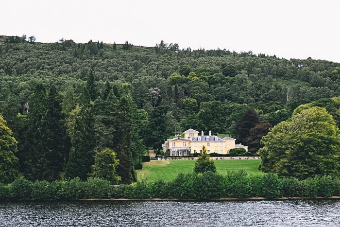 on board a loch ness cruise