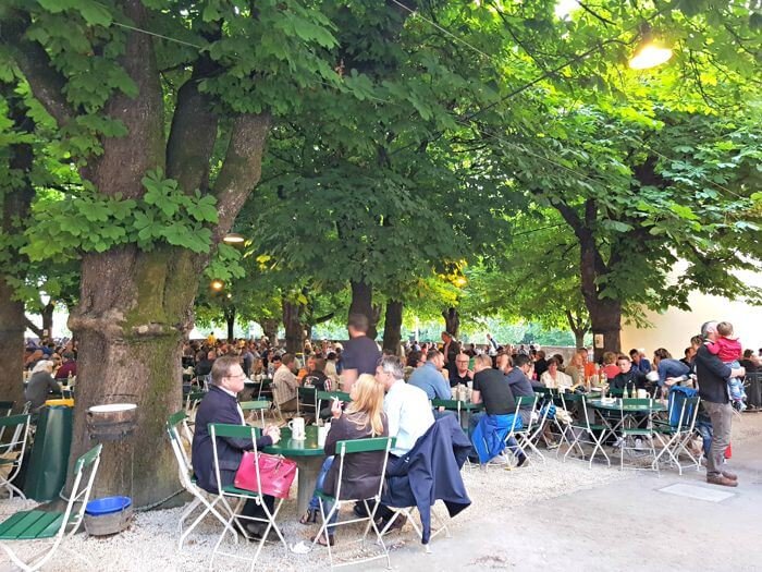 biergarten salzburg oostenrijk