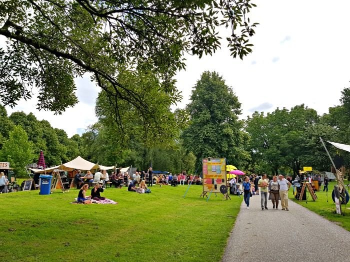 duizel in het park rotterdam