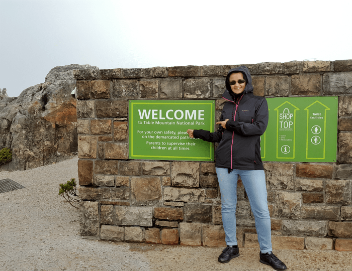 table mountain in south africa