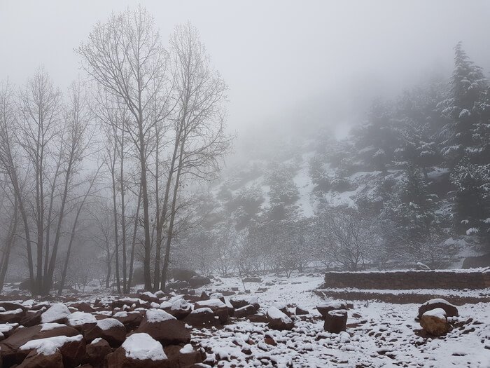 morocco weather december