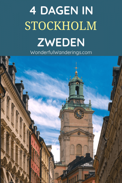 Op zoek naar dingen om te doen in Stockholm Zweden? Klik hier voor een planning voor vier dagen