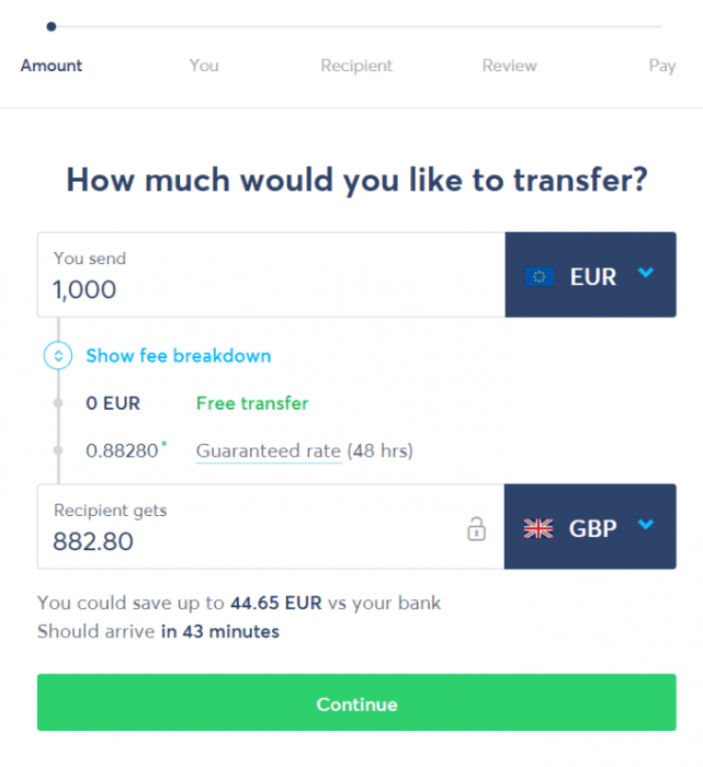 wise rates