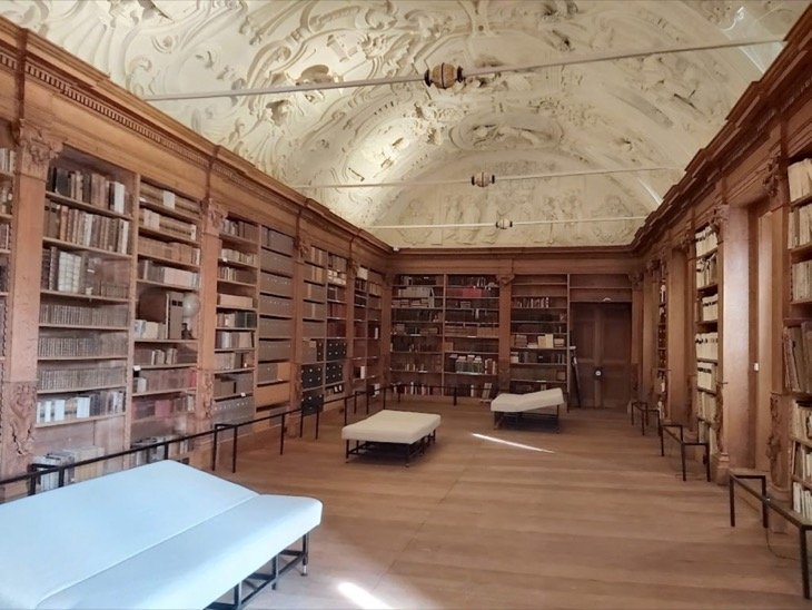 Inside Park Abbey in Leuven