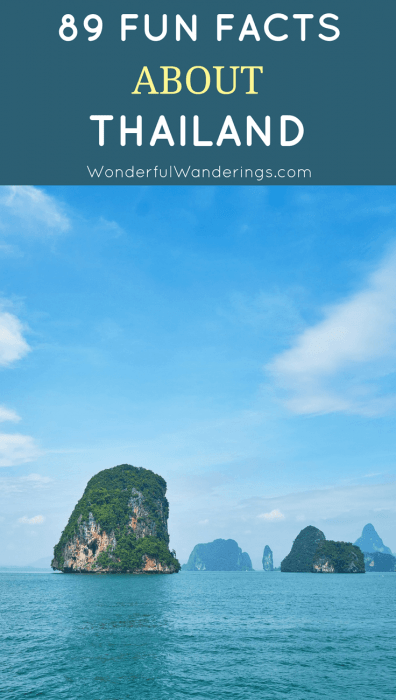 Traveling to Thailand soon? Check out these fun facts about Thailand to learn about Bangkok, the islands, the food and more.