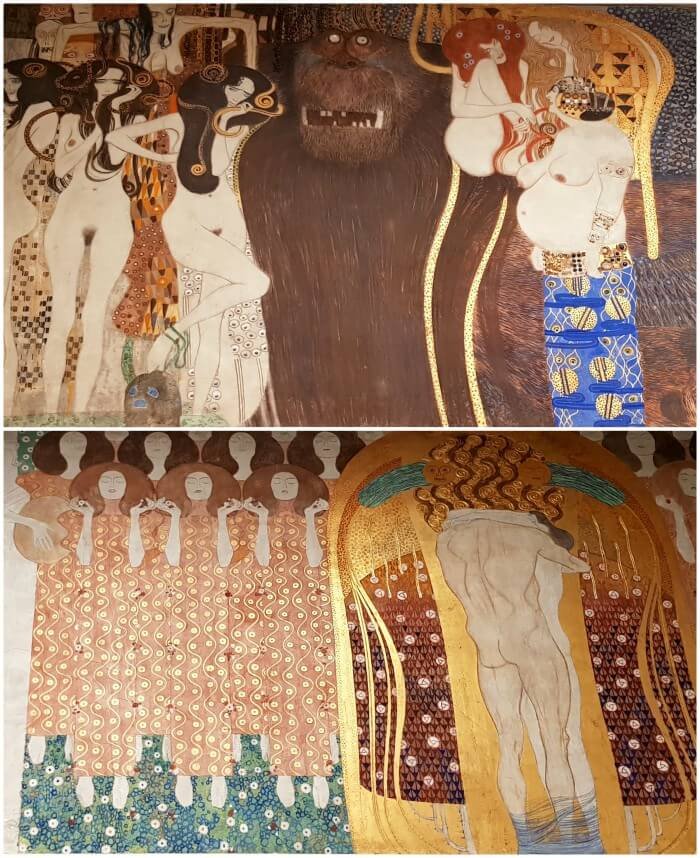 gustav klimt beethoven frieze