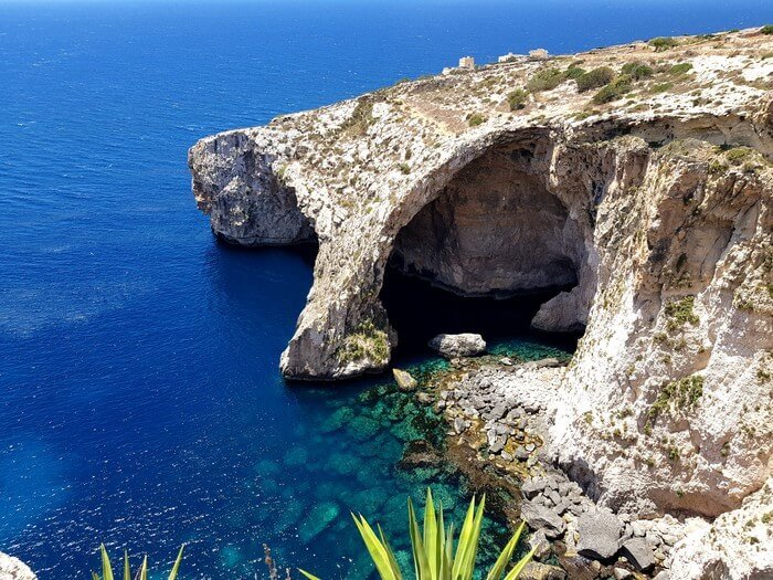 malta blauwe grot malta
