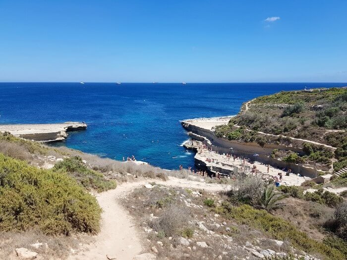 wandelen malta natuur