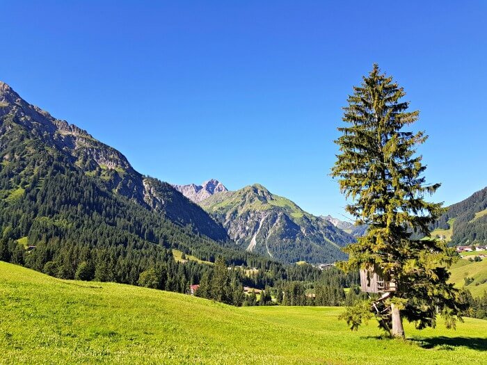 kleinwalsertal oostenrijk zomer