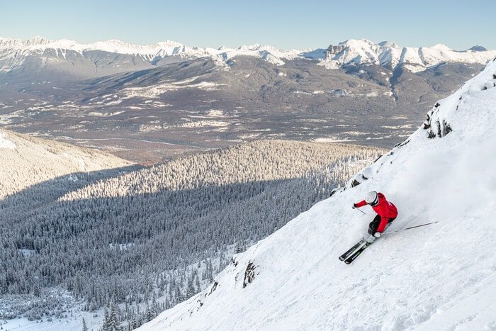Wintersporten in Jasper National Park, Canada 5