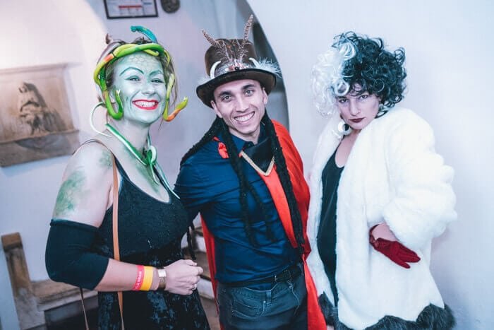 dracula's castle halloween party