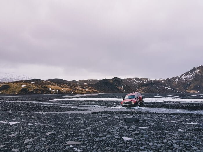 winter ijsland