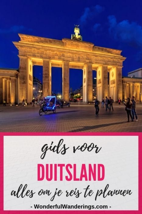 vakantie in duitsland