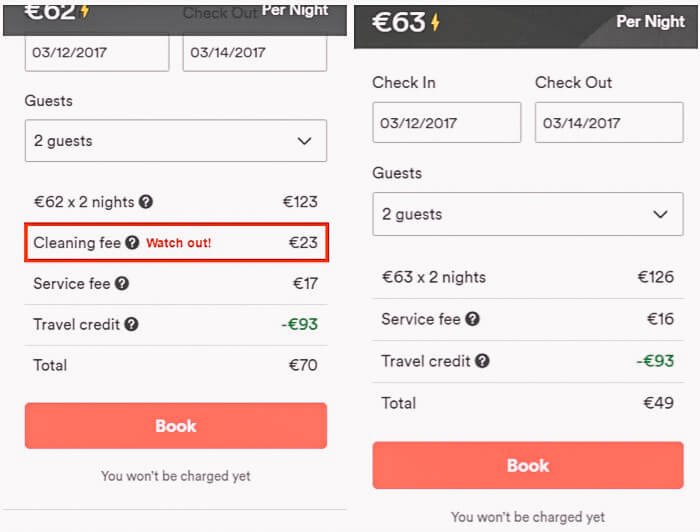 airbnb how to book