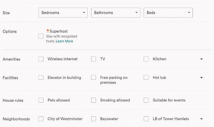 booking airbnb