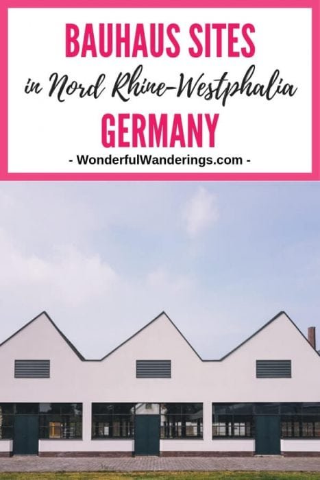 bauhaus in nord rhine-westphalia
