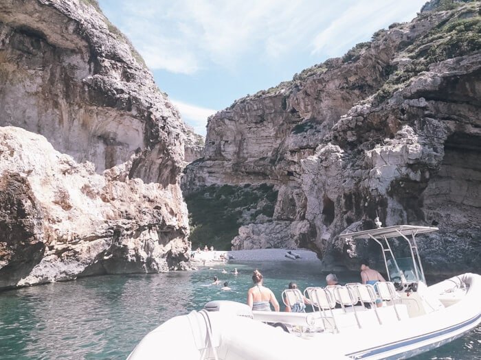 the blue cave croatia tour from split
