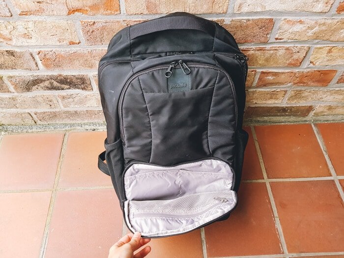 anti theft laptop bag