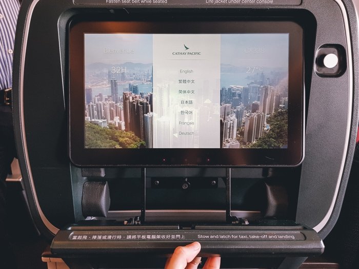 cathay pacific flims