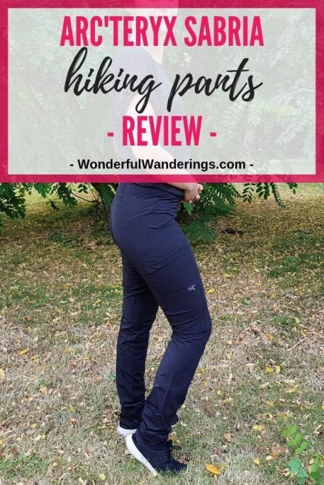 arcteryx hiking pants for women