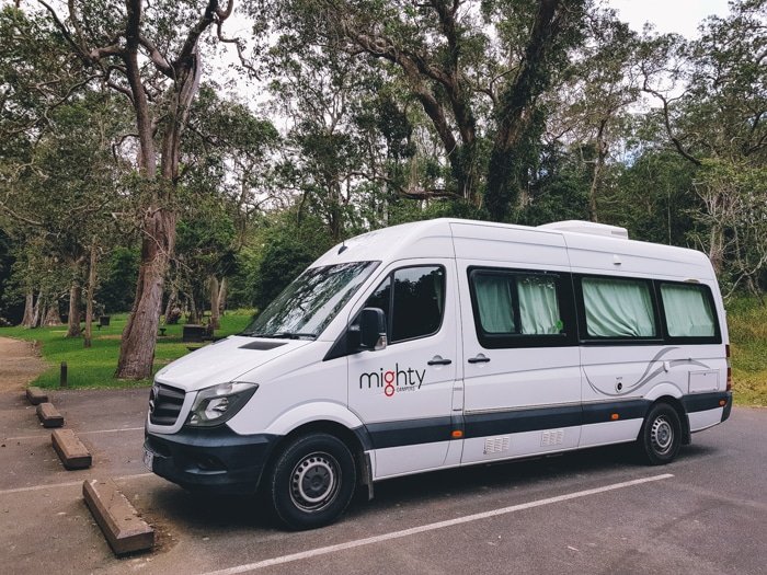 mighty campervan rental