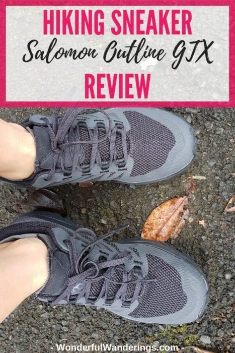 salomon walking shoe