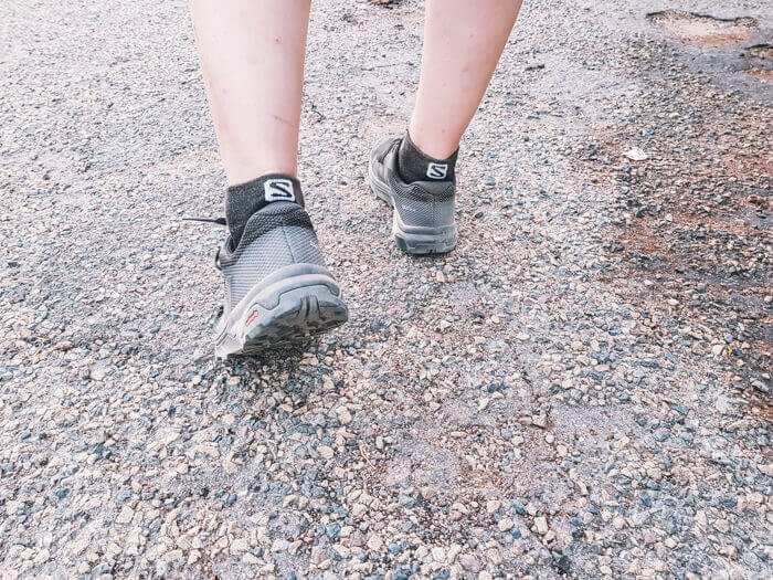 salomon walking shoes womens