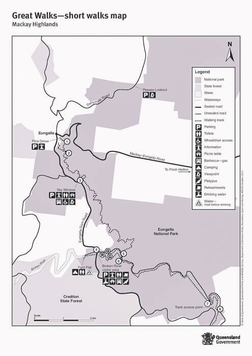 eungella national park map