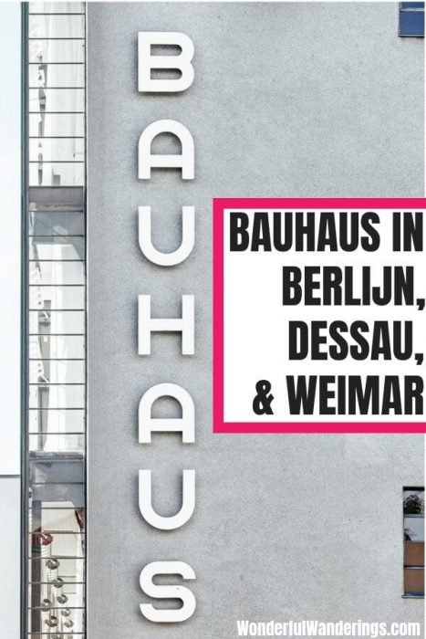bauhaus architectuur