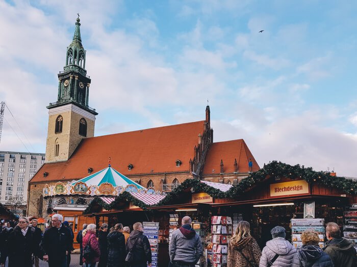 berlin christmas market holiday