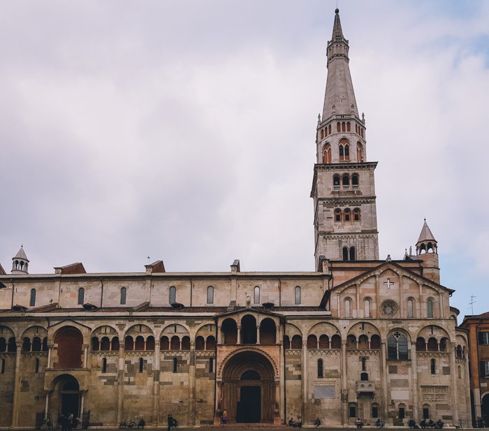 torre ghirlandia of the attractions in modena italy